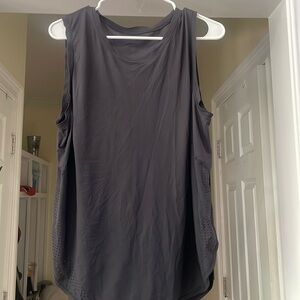 Lululemon black tank top size 12